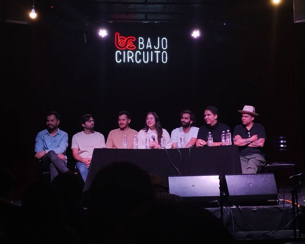 Conferencia de prensa de La Garfield previo a su presentación en el Auditorio&nbsp;BB