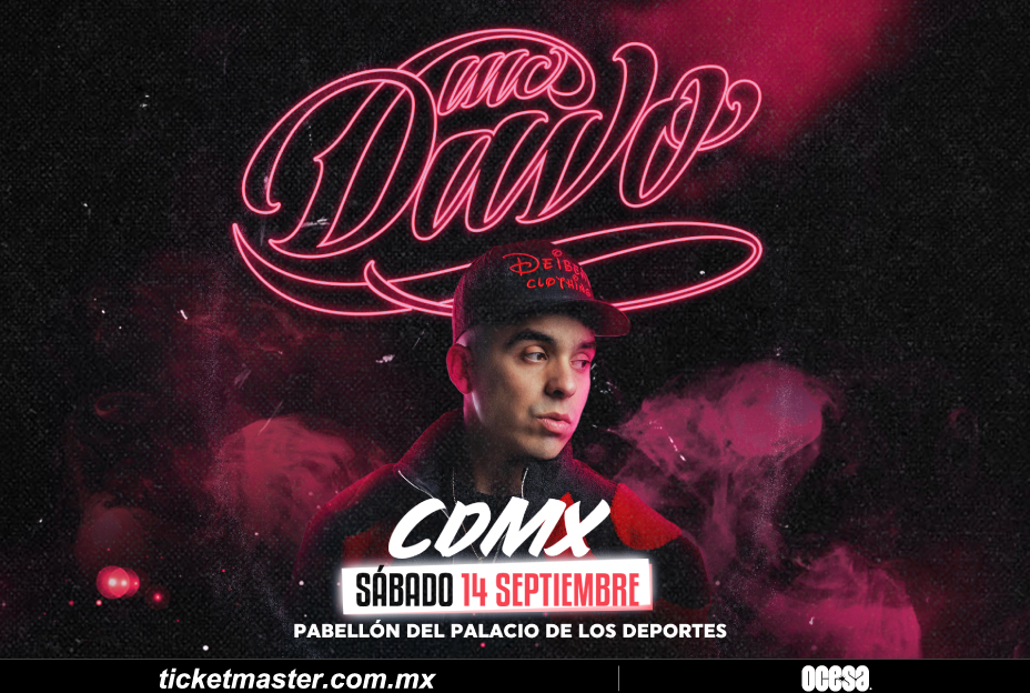MC Davo pondrá a vibrar la CDMX con su&nbsp;freestyle
