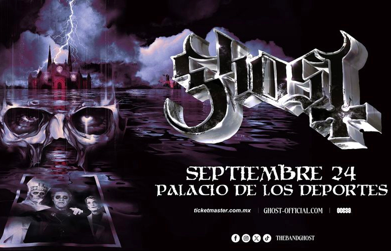 GHOST regresará a México en&nbsp;2025