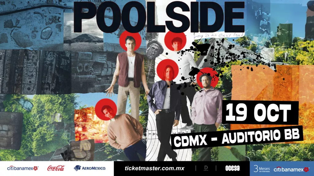 El Auditorio BB se volverá tropical con&nbsp;Poolside