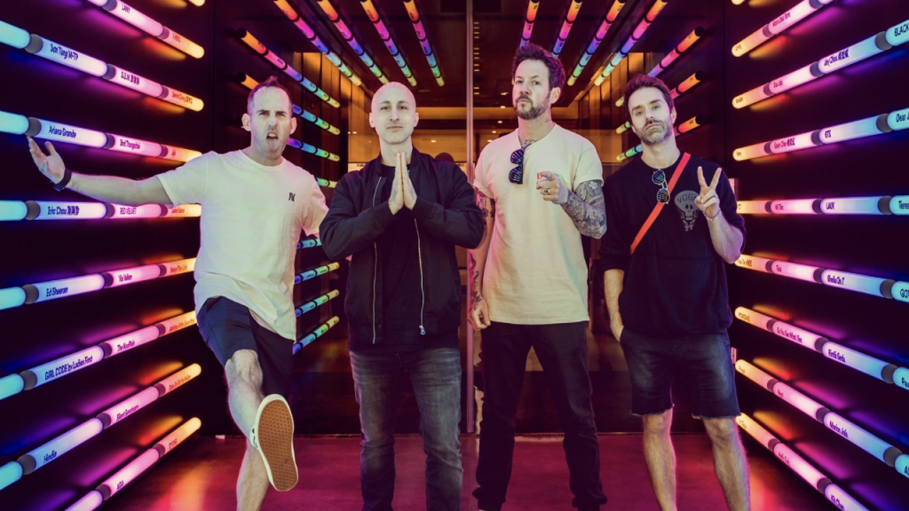 Simple Plan emociona en conferencia de prensa sobre su presentación en el Pulso GNP&nbsp;2024