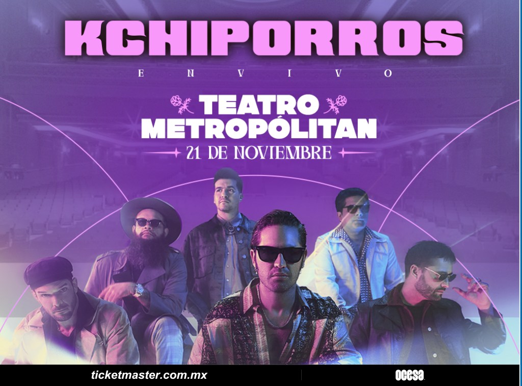 Kchiporros regresa al Teatro Metropólitan: Una fiesta de rock latino este 21 de&nbsp;noviembre