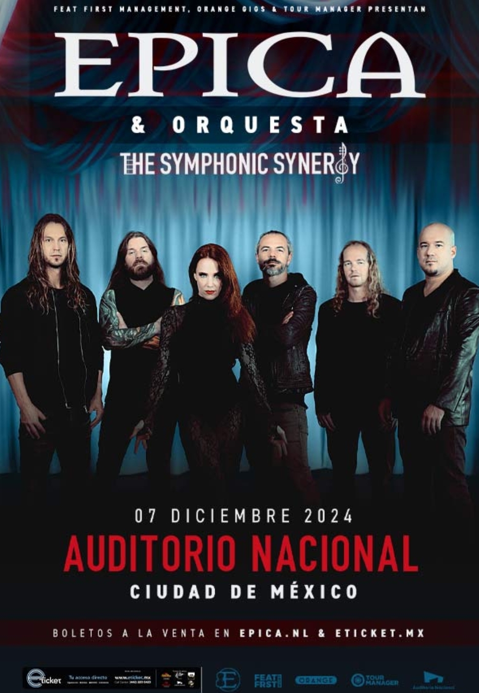 Épica se presentará en el Auditorio&nbsp;Nacional