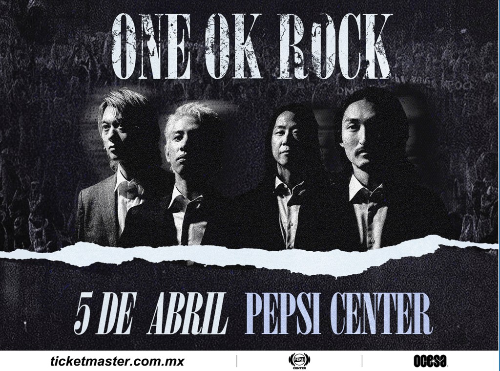 One Ok Rock  se reunirá con sus fans mexicanos con su Detox Tour por&nbsp;Latinoamérica.