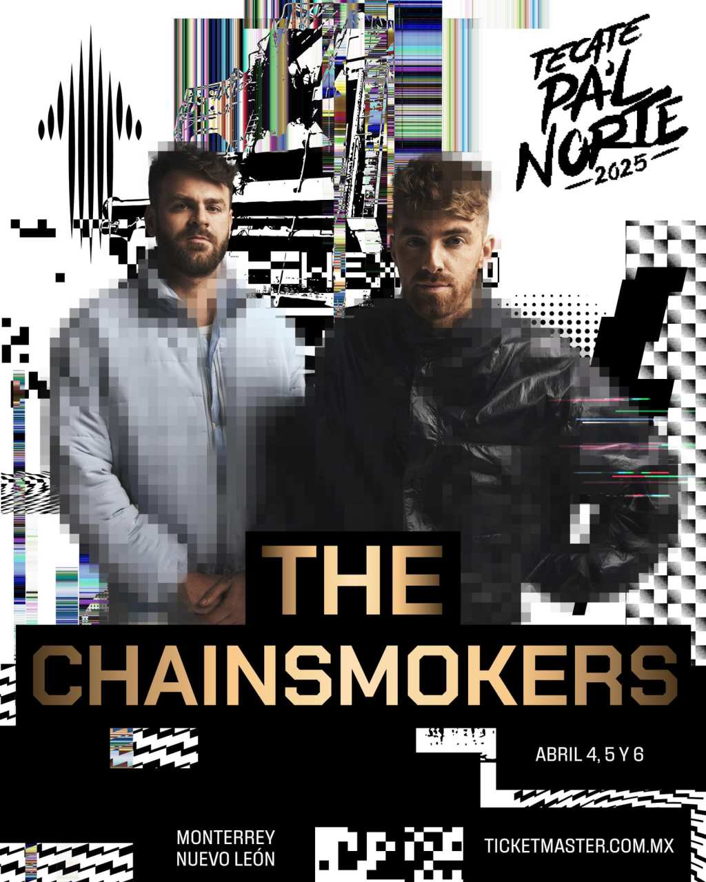 The Chainsmokers regresa a México y esta vez para presentarse en Tecate Pa’l Norte&nbsp;2025