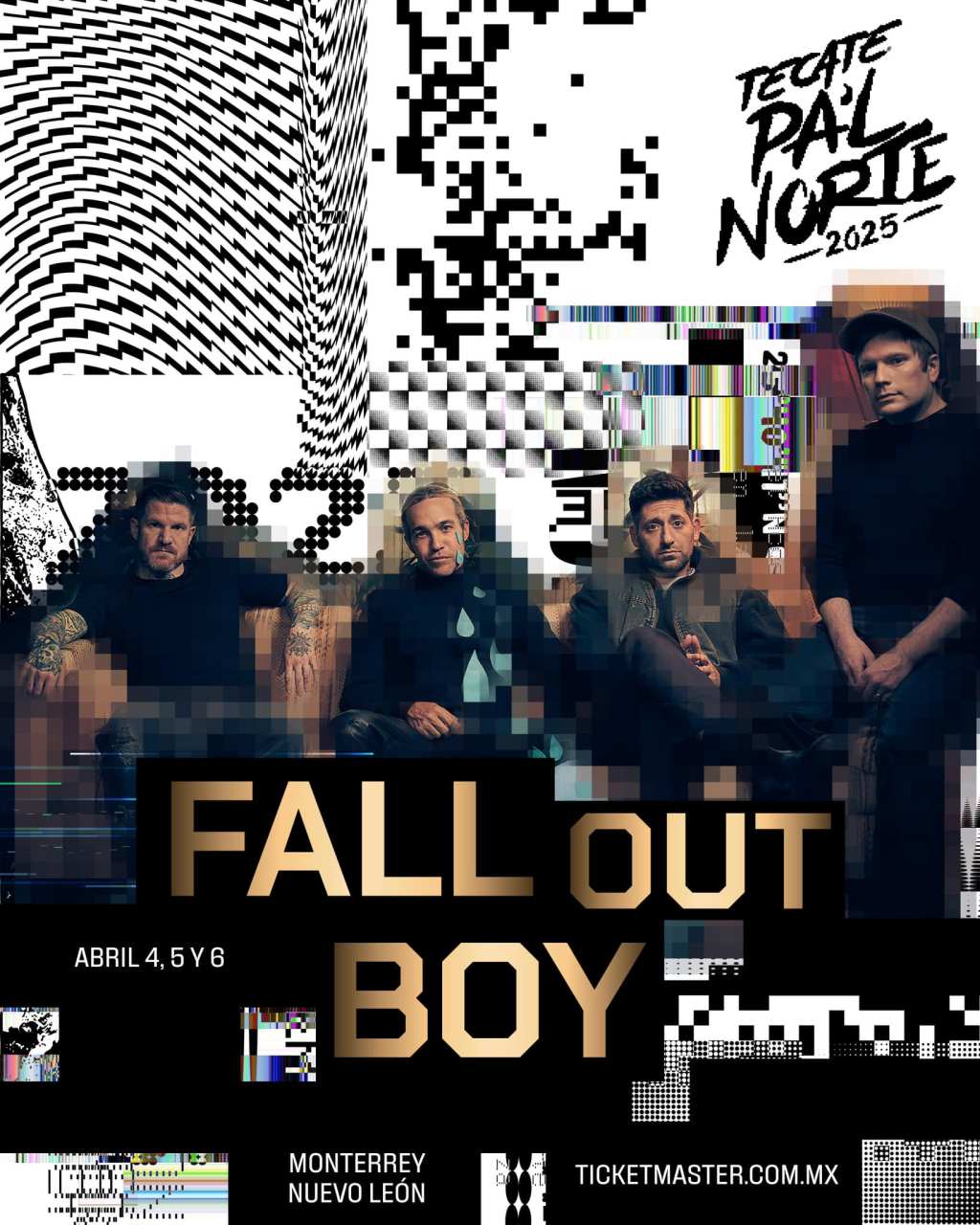 Fall Out Boy en el Tecate Pa’l Norte&nbsp;2025