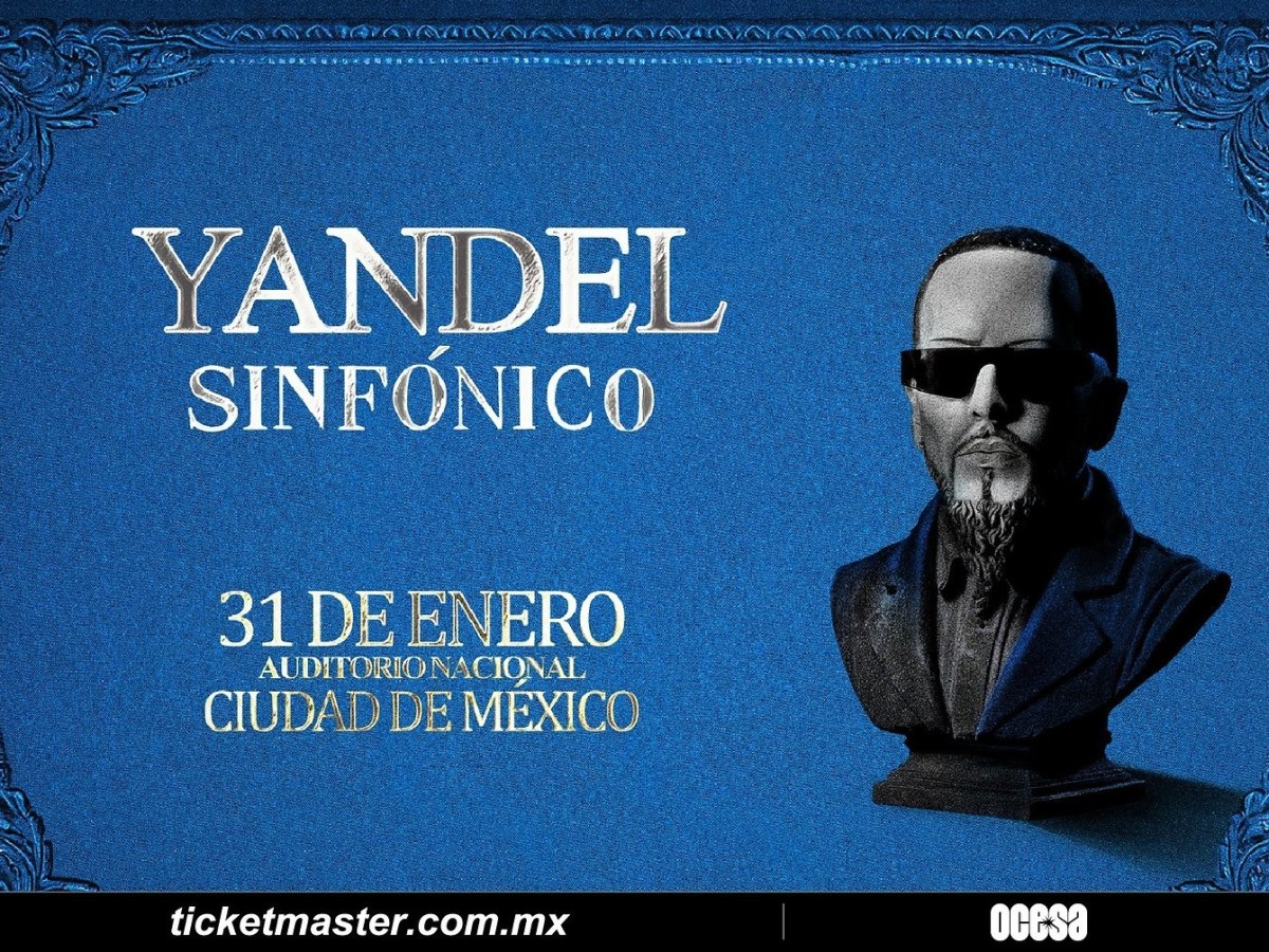 Yandel anuncia concierto sinfónico en el Auditorio Nacional: fecha, boletos y todos los&nbsp;detalles